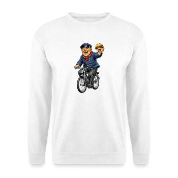 Ostfriese Hamburger - Unisex Pullover - Weiß - Vorne
