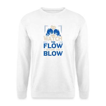 Watch The Flow Gloves Boxing Gloves - Unisex Pullover - Weiß - Vorne