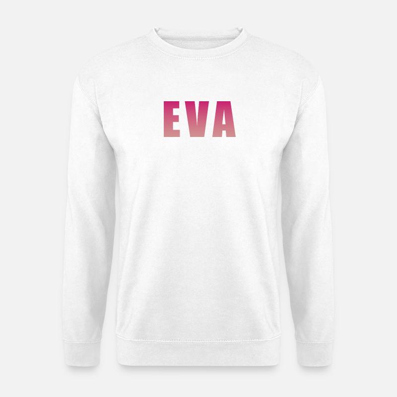 Gradient Text Block Design - Unisex Sweatshirt - white