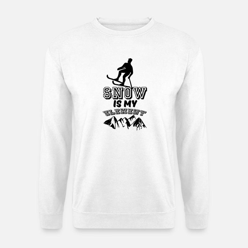 Snow is my Element - Unisex Sweatshirt - white
