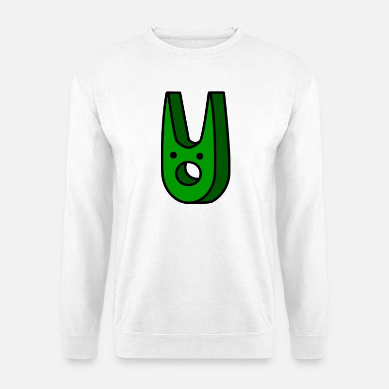 Katze wtf - Unisex Pullover - Weiß