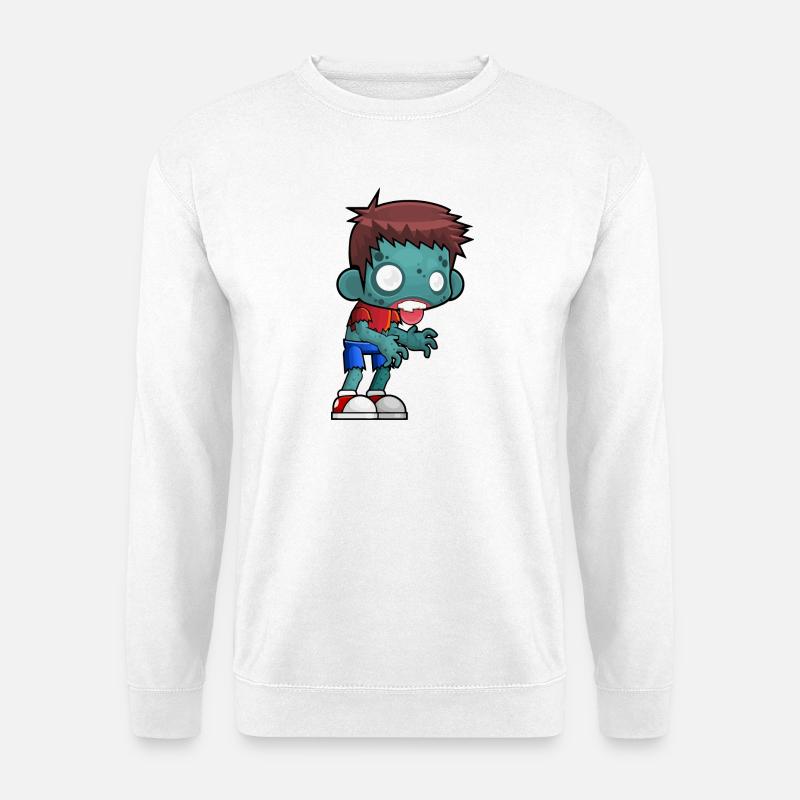 Zombie - Unisex Pullover - Weiß