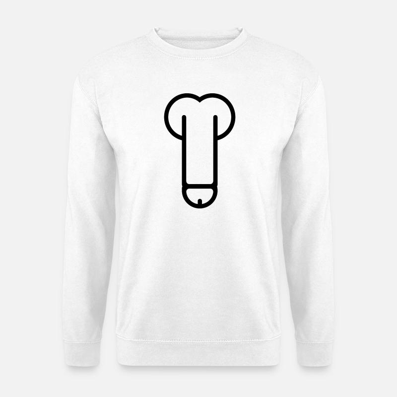 thick - Unisex Sweatshirt - white