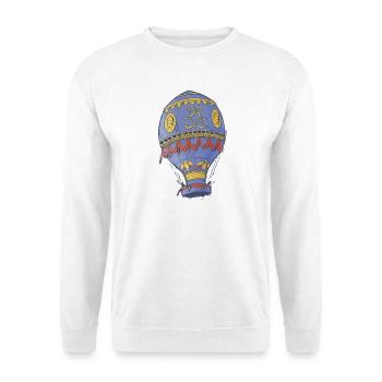 Montgolfiere - Unisex Pullover - Weiß - Vorne