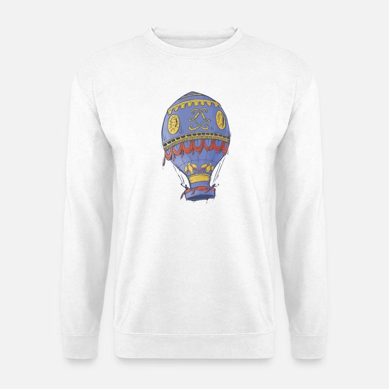 Montgolfiere - Unisex Pullover - Weiß