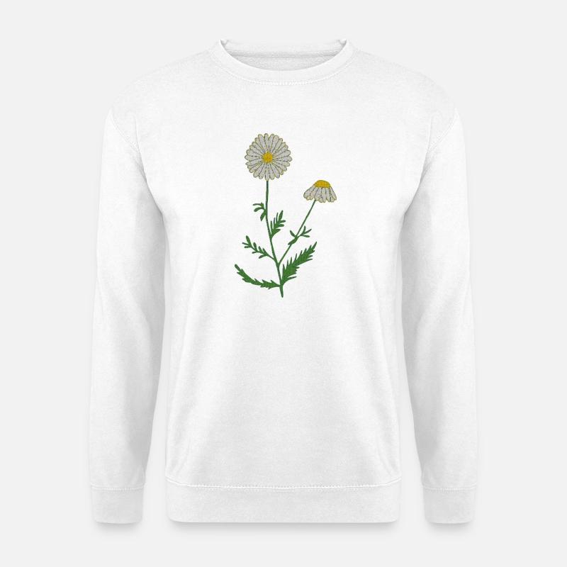 kamille - Unisex Pullover - Weiß
