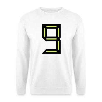 9. BIRTHDAY. HAPPY BIRTHDAY - Unisex Sweatshirt - white - Front