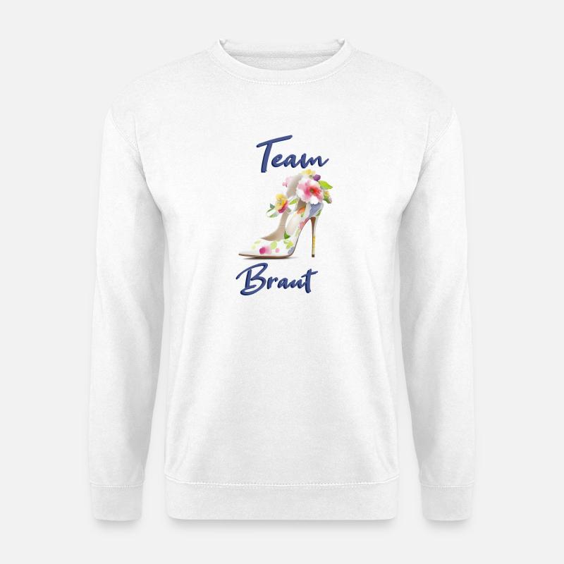 Team Braut - Unisex Pullover - Weiß