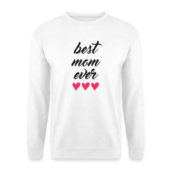 Beste Mutter aller Zeiten - Unisex Pullover - Weiß - Vorne
