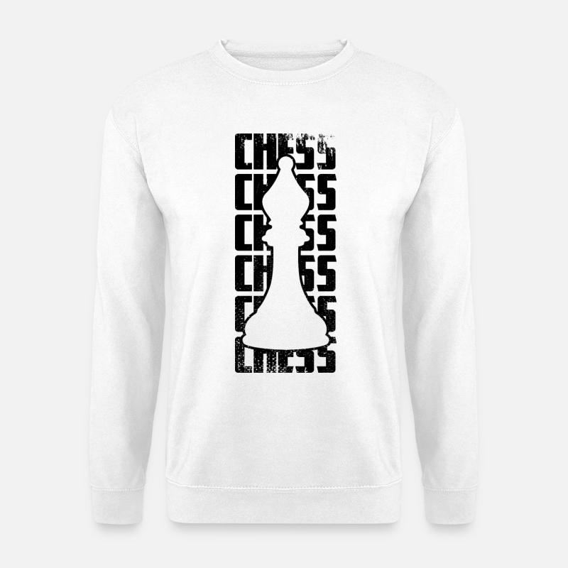 Schach - Unisex Pullover - Weiß