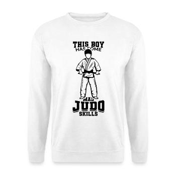 Judo Boy - Unisex Sweatshirt - white - Front