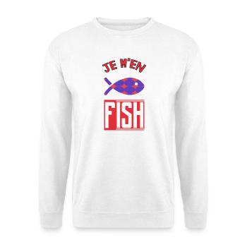 IST MIR EGAL - Unisex Pullover - Weiß - Vorne