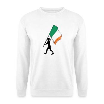 Drapeau Irlande Femme Marche - Sweat-shirt Unisexe - blanc - Devant