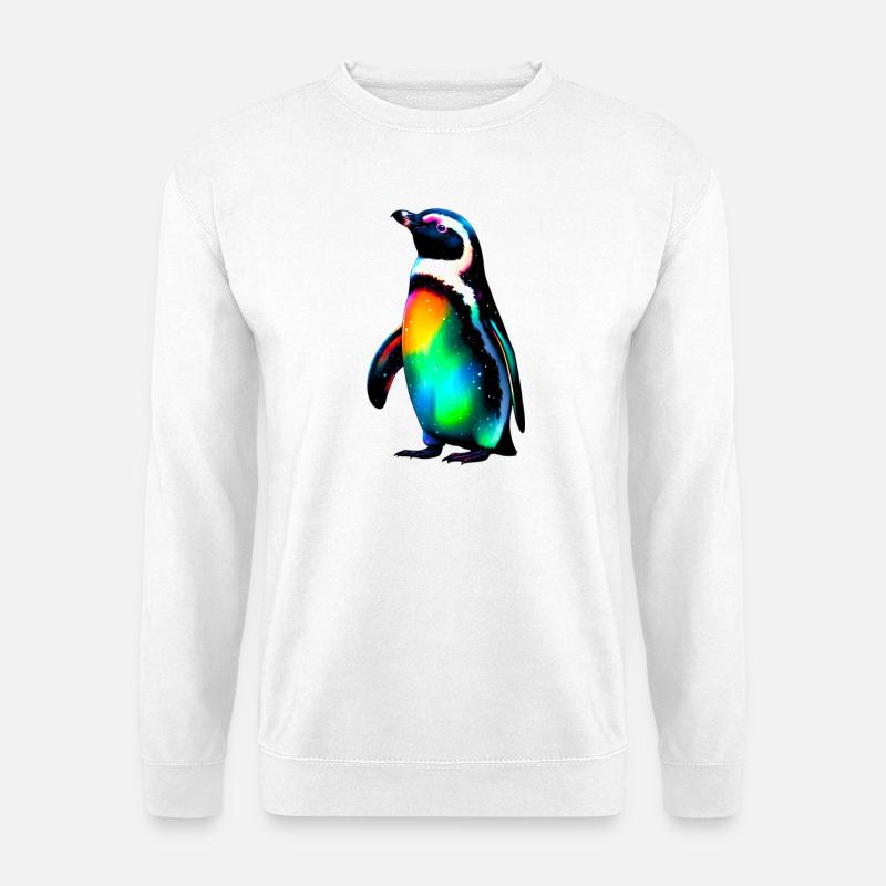 Pinguin - Unisex Pullover - Weiß