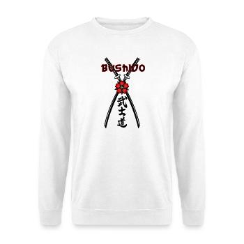 Bushido: Ehre in der Stille - Unisex Pullover - Weiß - Vorne