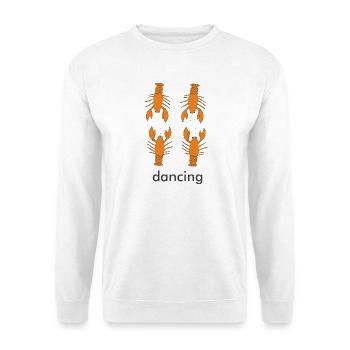 hummer_dancing - Unisex Pullover - Weiß - Vorne
