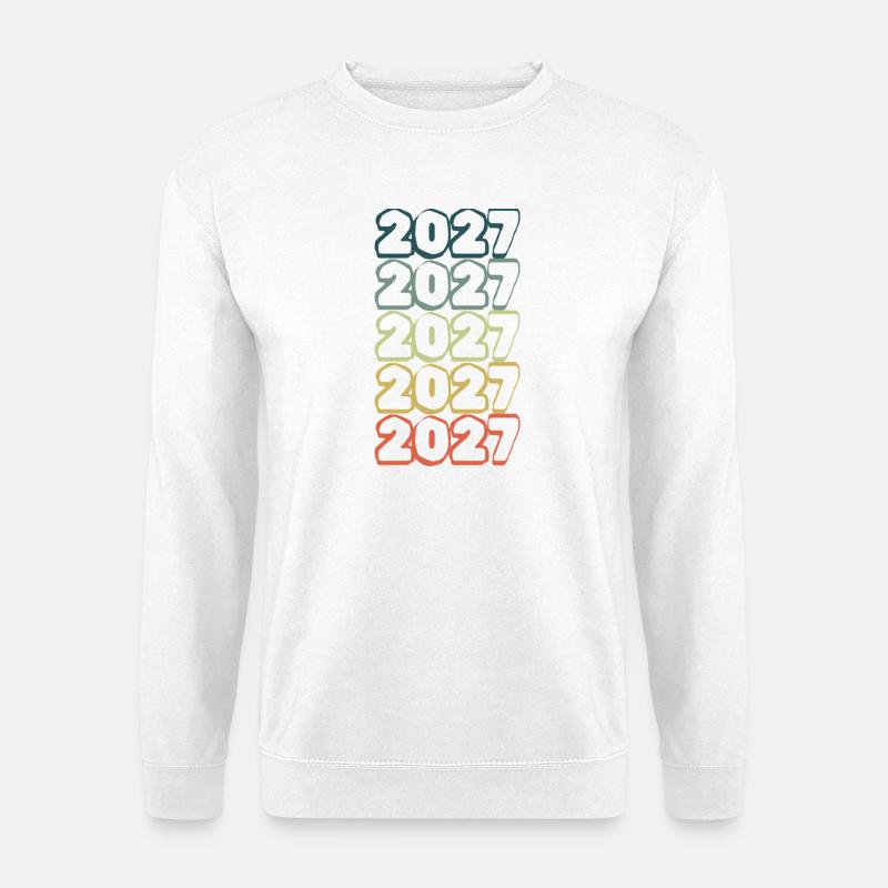 2027 - Unisex Pullover - Weiß
