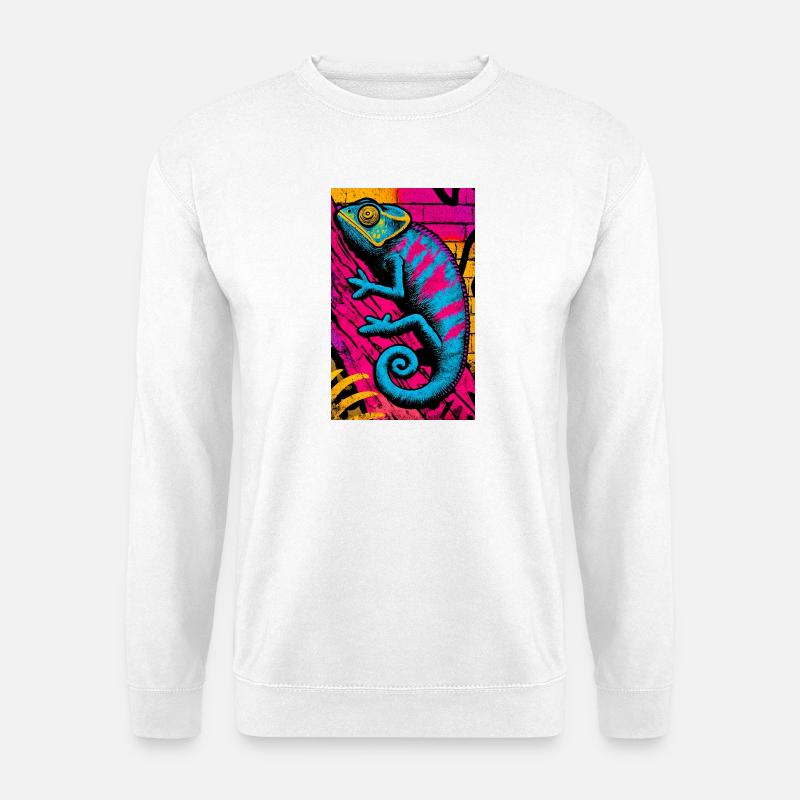 chameleon - Unisex Sweatshirt - white