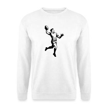 Rugby - Unisex Sweatshirt - white - Front
