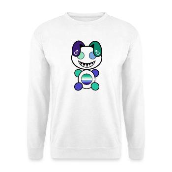 Pride Plush : Gayly - Sweat-shirt Unisexe - blanc - Devant