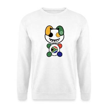 Foot Plush: South Africy - Unisex Sweatshirt - white - Front