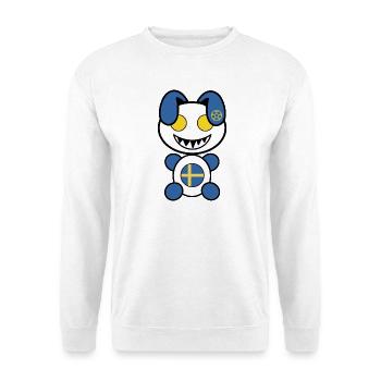 Foot Plush: Suedy - Unisex Sweatshirt - white - Front