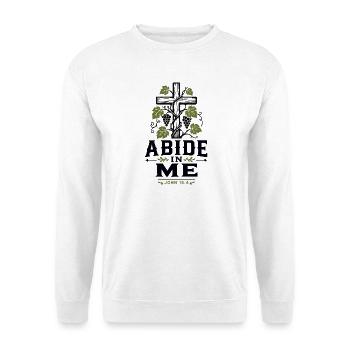 Abide In Me - Unisex Sweatshirt - white - Front