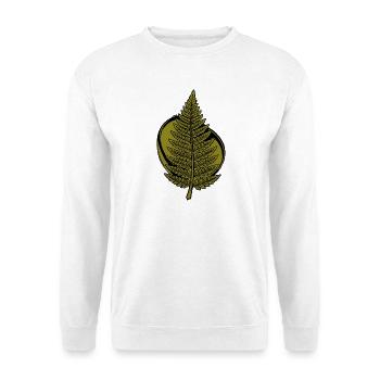 Minimal Forest Symbol Nature Streetwear - Unisex Sweatshirt - white - Front