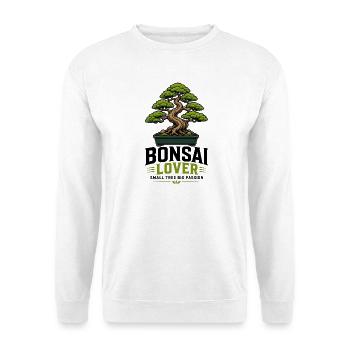 Japanese Bonsai Tree Plant BonsaiLover Bonsai - Unisex Sweatshirt - white - Front