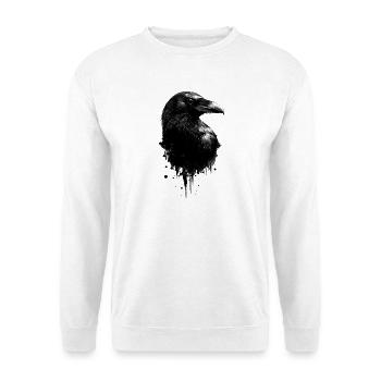 Rabe - Unisex Pullover - Weiß - Vorne