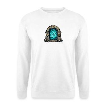 Steinportal Wirbelzauber - Unisex Pullover - Weiß - Vorne