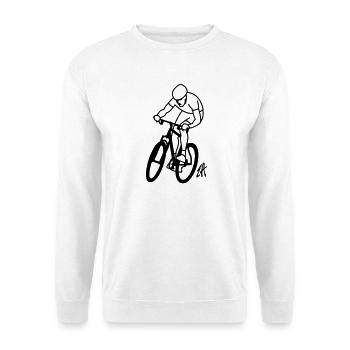 MTB - Unisex Sweatshirt - white - Front