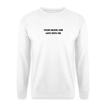 Trust Me, I Delete Nothing - Unisex Sweatshirt - white - Front