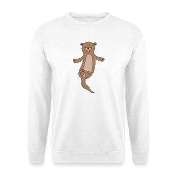 Otter - Unisex Pullover - Weiß - Vorne