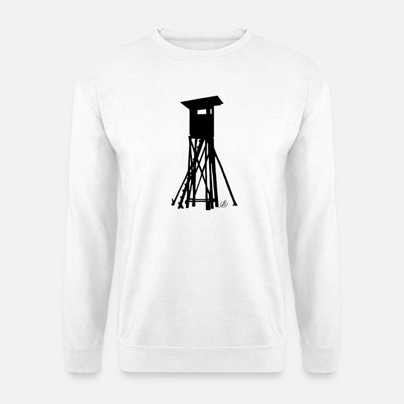 Hochsitz - Unisex Pullover - Weiß