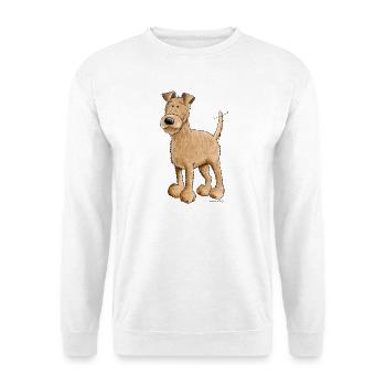 Irish Terrier Dog I Race de chien - Sweat-shirt Unisexe - blanc - Devant