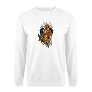 Signes et symboles égyptiens - Sweat-shirt Unisexe - blanc - Devant