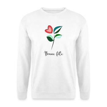OMA. MUTTERTAG. ALLES GUTE ZUM OMA-TAG. ICH LIEBE DICH - Unisex Pullover - Weiß - Vorne