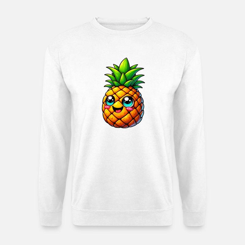Pineapple - Unisex Sweatshirt - white