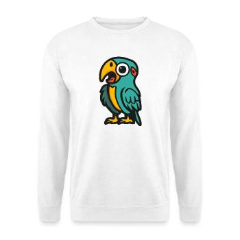 Papagai Halloween Zombie - Unisex Sweatshirt - white - Front