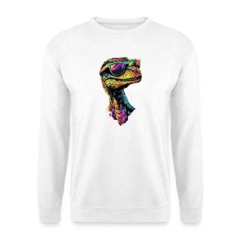 Raptor Velociraptor Dinosaur Dino Raptors - Unisex Sweatshirt - white - Front