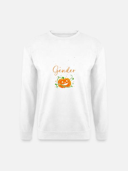 Thanksgiving Gender Reveal Werdende Mutter - Unisex Pullover - Weiß