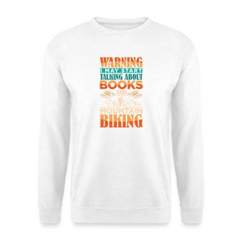 VTT, VTT, Rat de bibliothèque, Rat de bibliothèque, Rat de bibliothèque - Sweat-shirt Unisexe - blanc - Devant