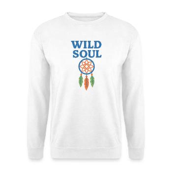 Wilde Seele Traumfänger - Unisex Pullover - Weiß - Vorne