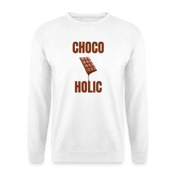 ChocoHolic Chocolate Love - Unisex Sweatshirt - white - Front