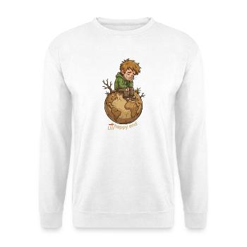 Das traurigste Ende der Erde - Unisex Pullover - Weiß - Vorne