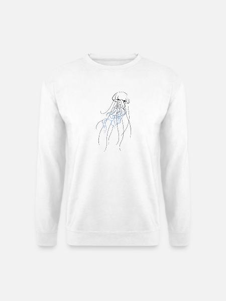 Design Jellyfish - Unisex Pullover - Weiß