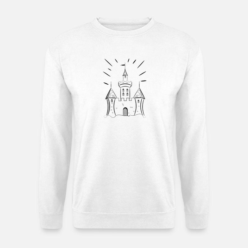 Schloss - Unisex Pullover - Weiß