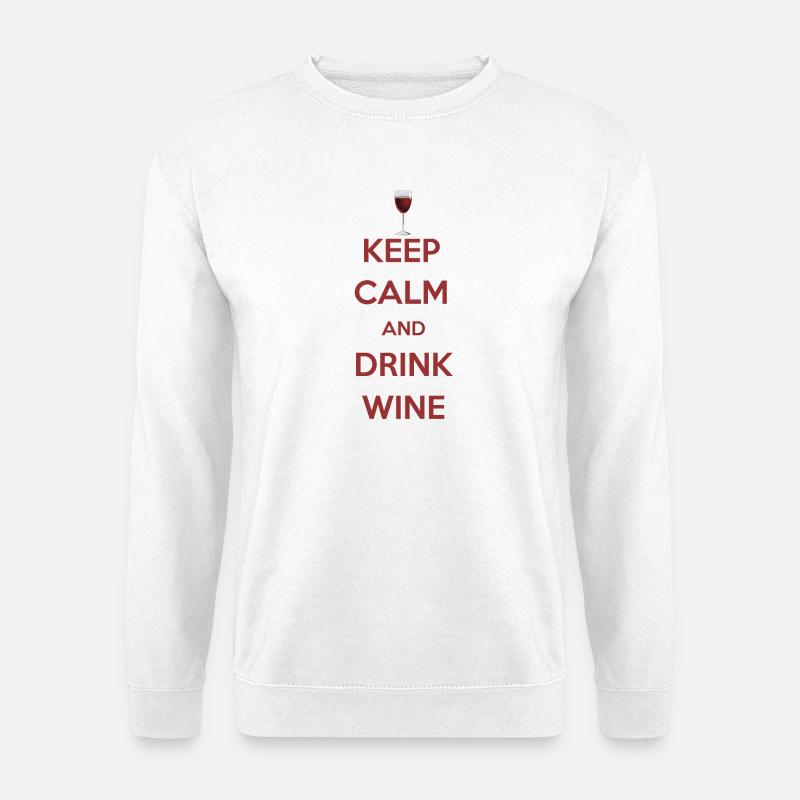 Wein - Unisex Pullover - Weiß