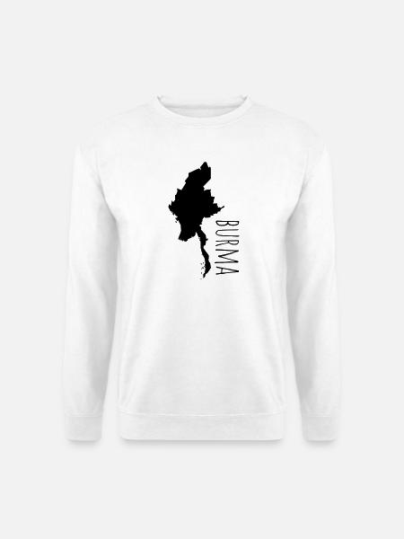 Burma - Unisex Pullover - Weiß